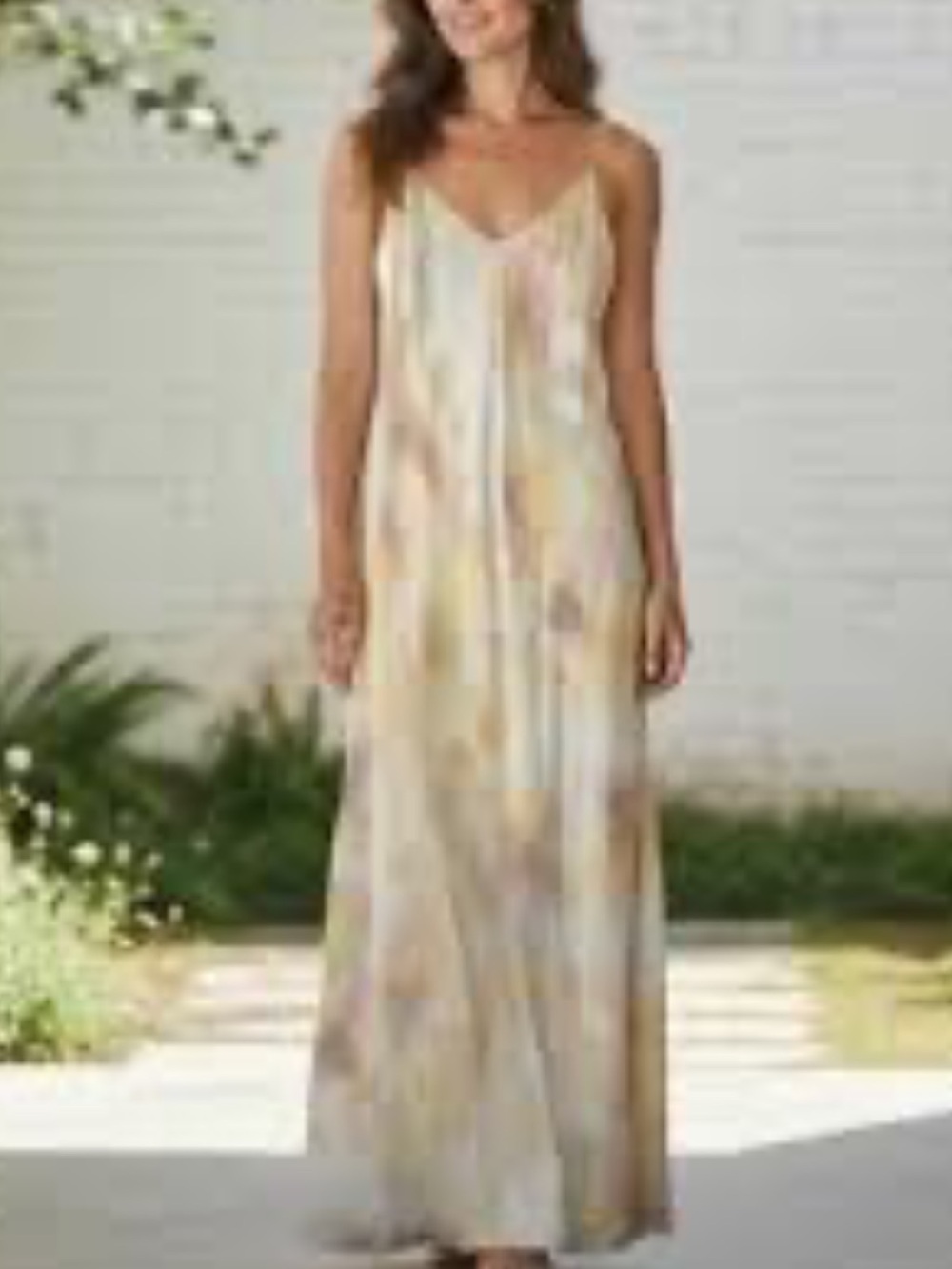 a new day Neutral Pastel Slip Maxi Dress